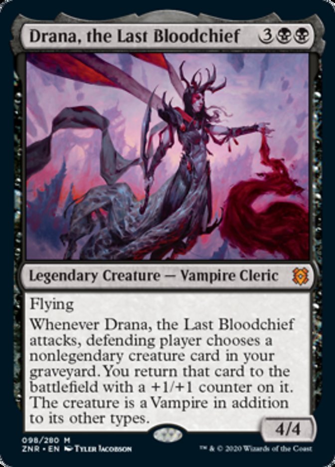 Drana, the Last Bloodchief [Foil] :: ZNR