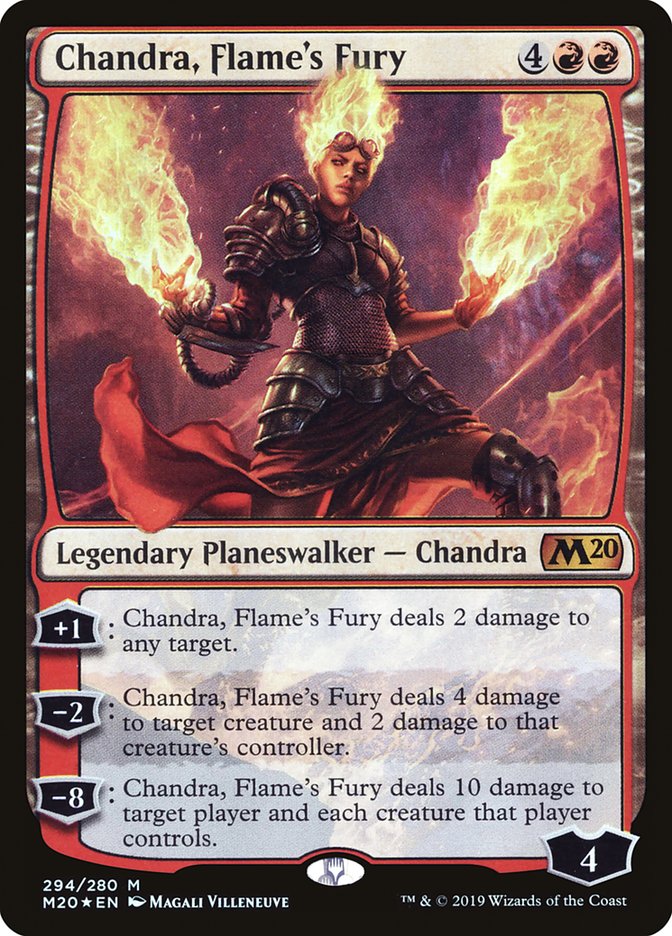 Chandra, Flame's Fury [Foil] :: M20