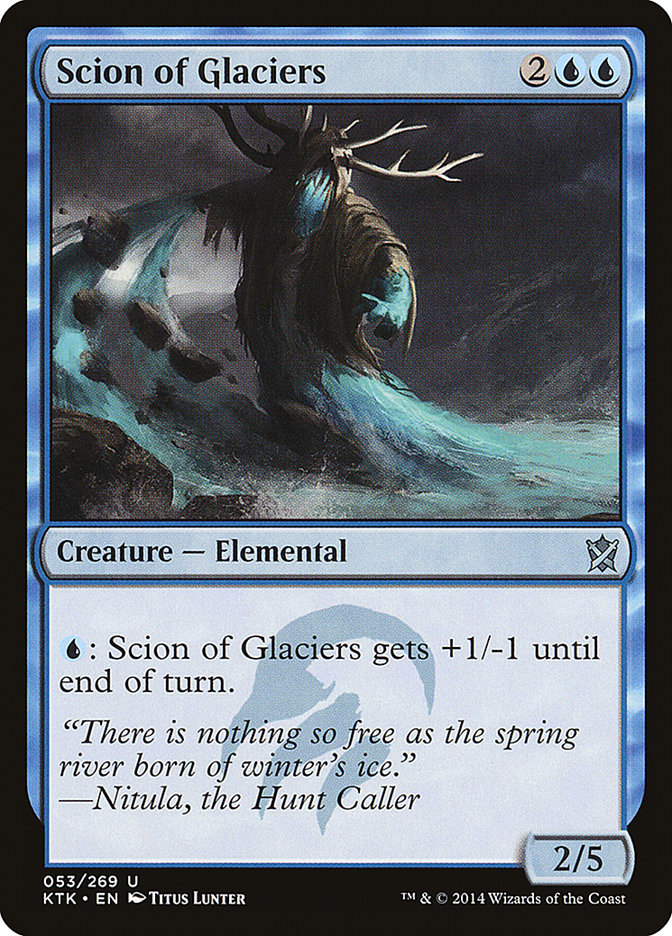 Scion of Glaciers [Foil] :: KTK