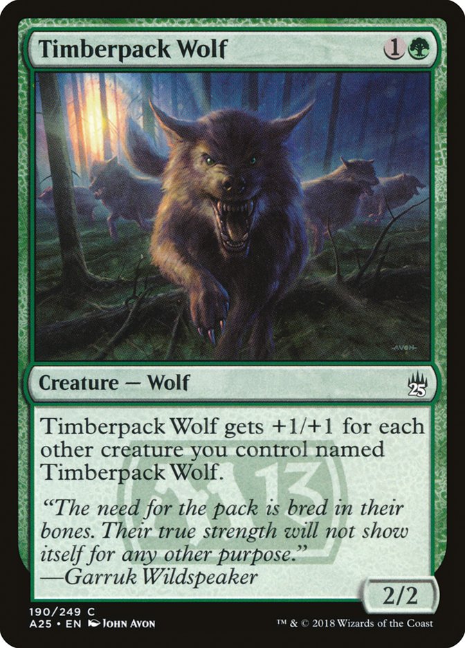 Timberpack Wolf [Foil] :: A25
