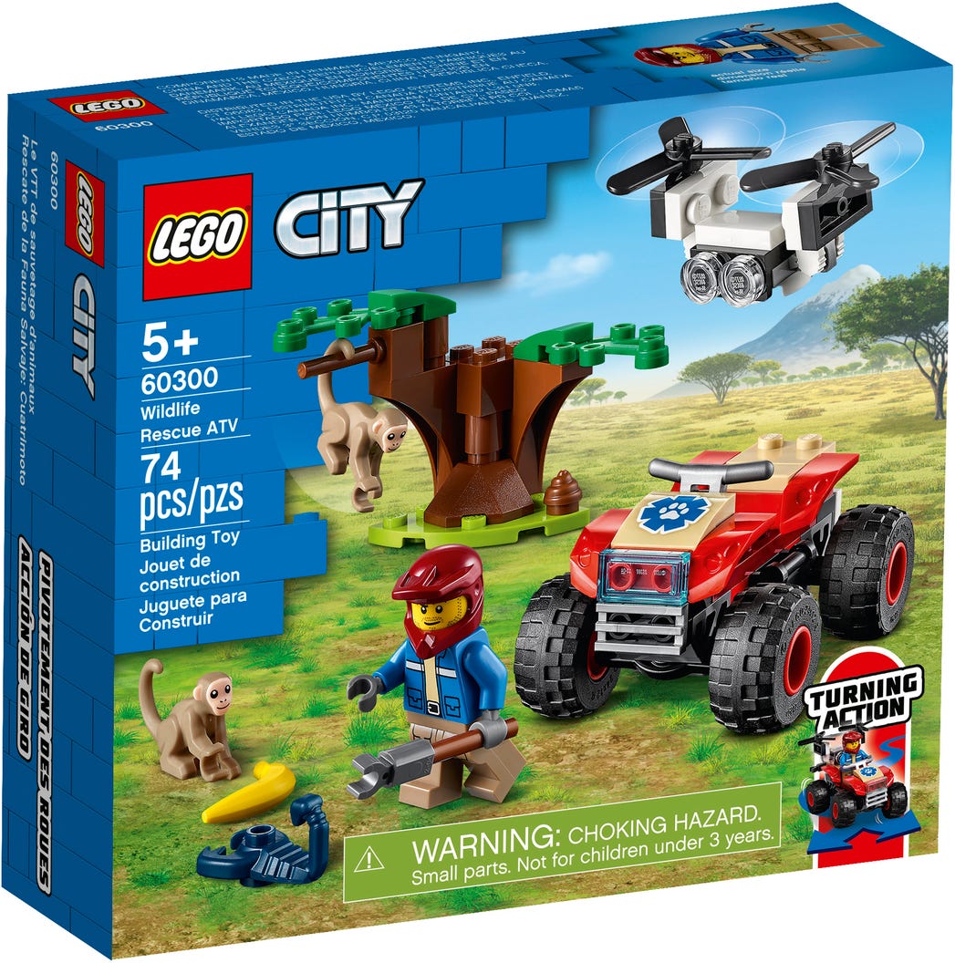 LEGO: City - Wildlife Rescue ATV