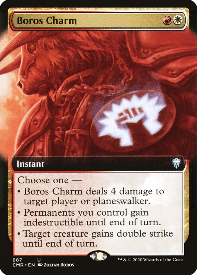 Boros Charm (Extended Art) [Foil] :: CMR