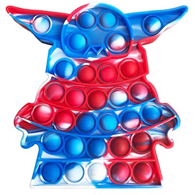 Baby Yoda Pop It - Fidget Toy (Assorted Colors)