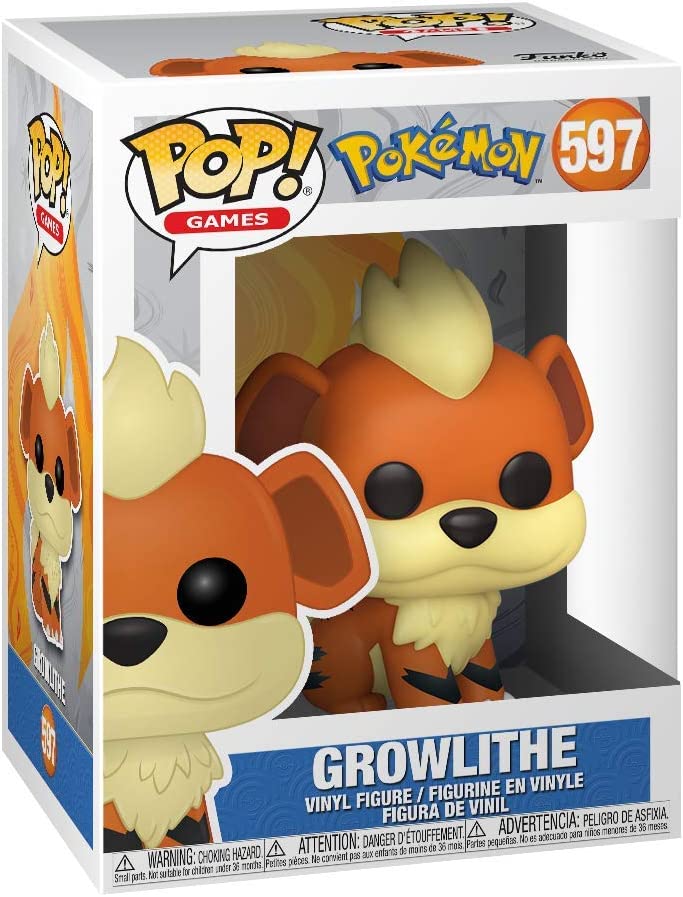 Pokemon: Growlithe Pop! Vinyl Figure (597)