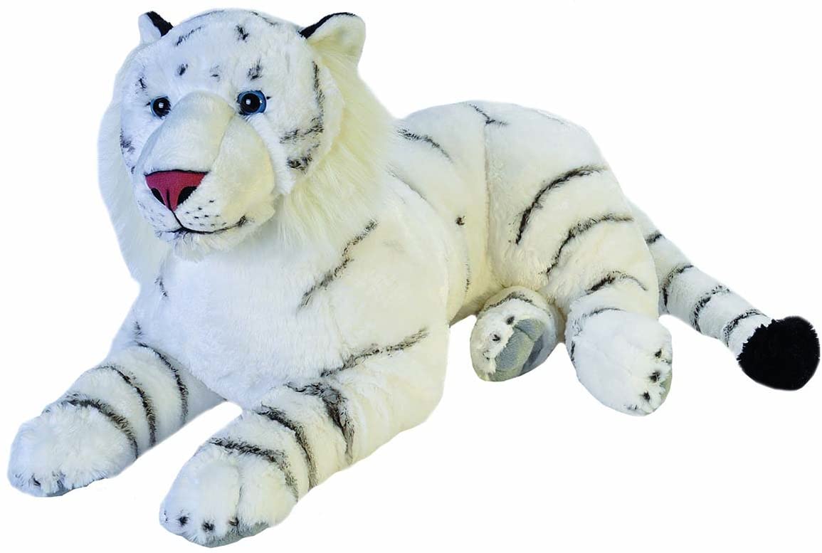 White Tiger Stuffed Animal - 30"
