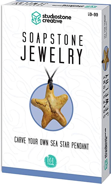 Sea Star Soapstone Pendant Jewelry Kit Carving & Whittling