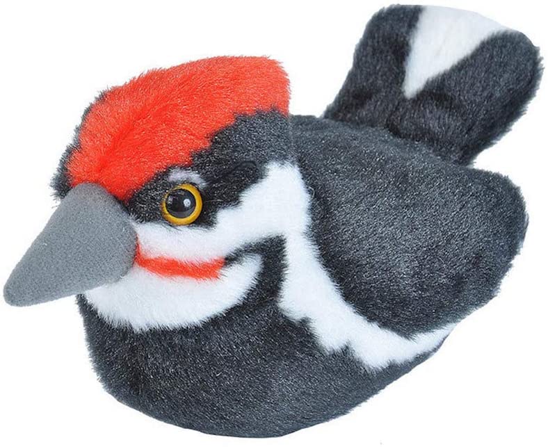Audubon Plush: Pileated Woodpecker 5"