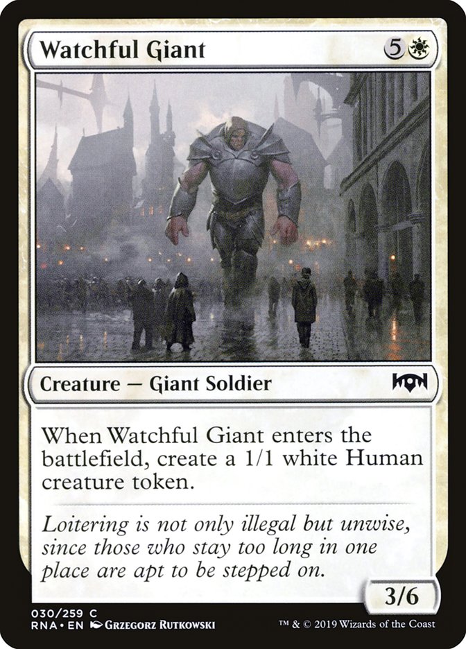 Watchful Giant [Foil] :: RNA