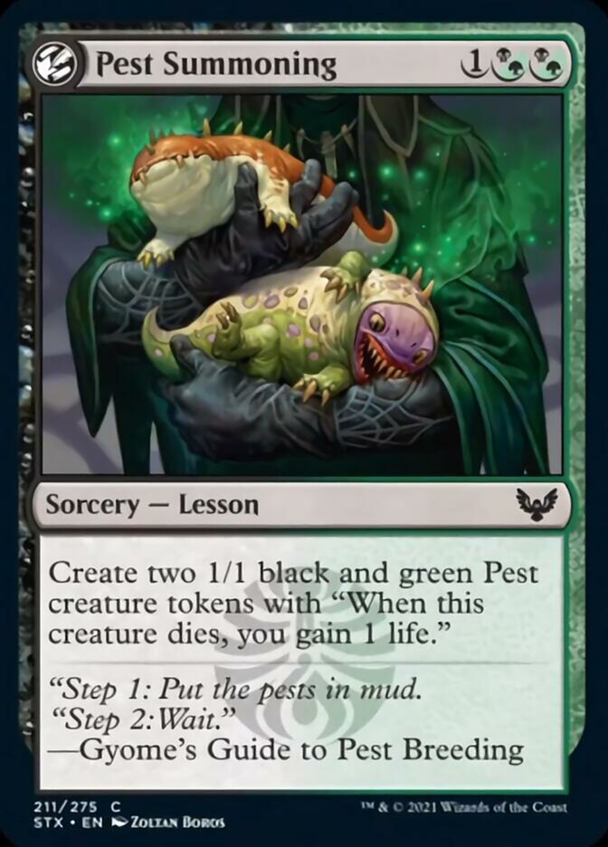 Pest Summoning [Foil] :: STX