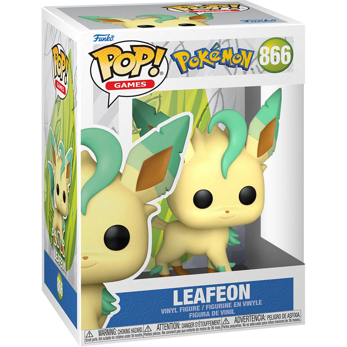 Pokemon: Leafeon Pop! Vinyl Figure (866)