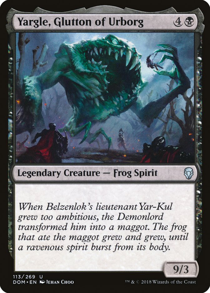 Yargle, Glutton of Urborg [Foil] :: DOM