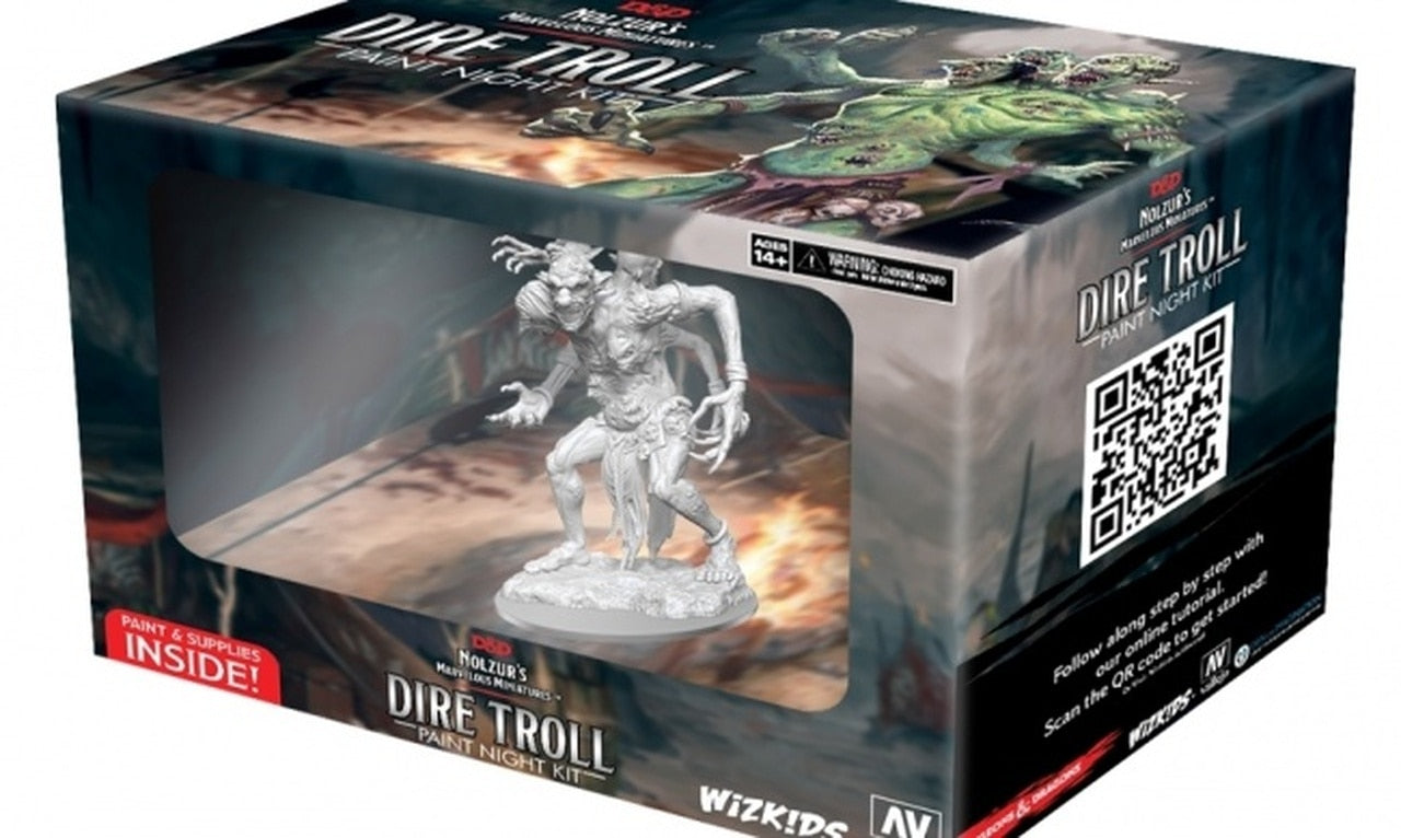 D&D Paint Night Kit - Dire Troll