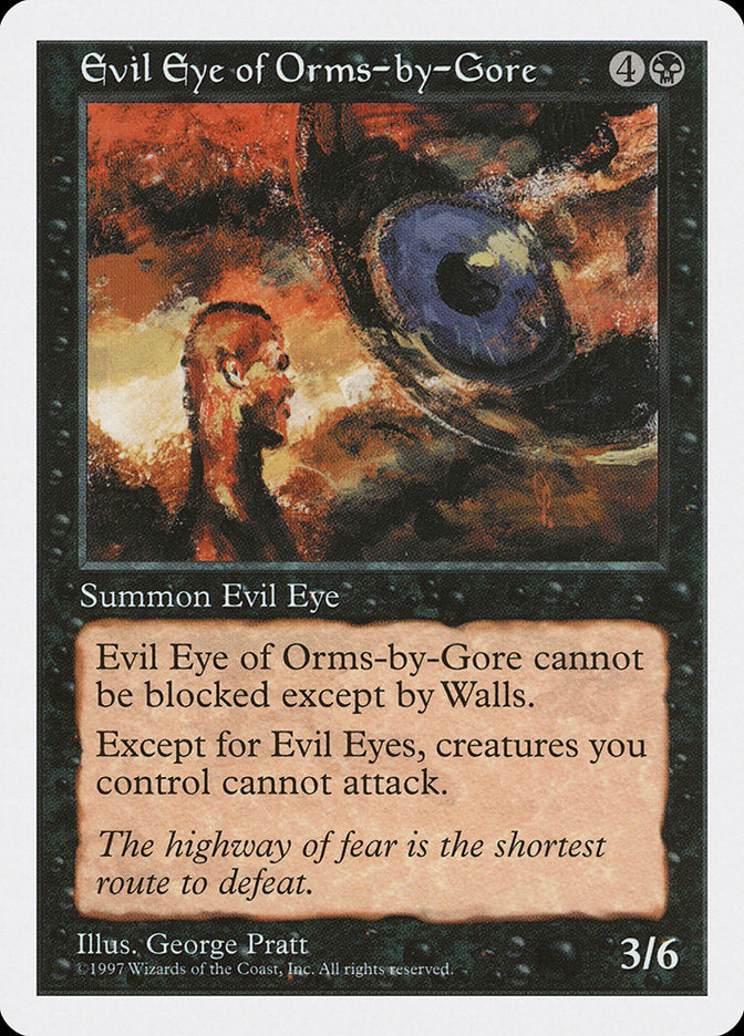 Evil Eye of Orms-by-Gore :: 5ED
