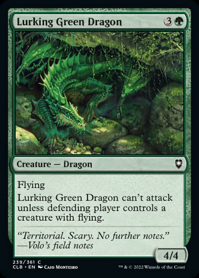 Lurking Green Dragon :: CLB