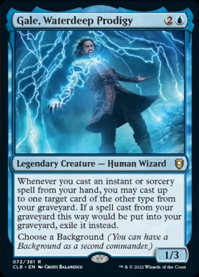 Gale, Waterdeep Prodigy [Foil] :: CLB