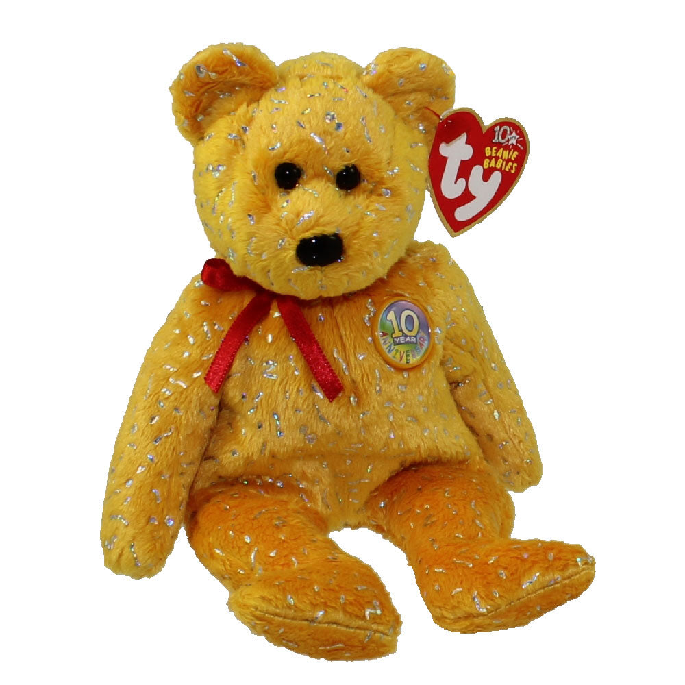 Beanie Baby: Decades the Bear (Gold)