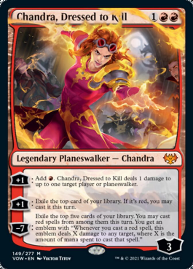 Chandra, Dressed to Kill [Foil] :: VOW