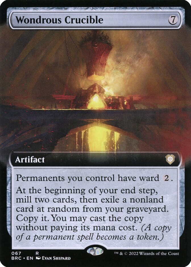 Wondrous Crucible (Extended Art) :: BRC