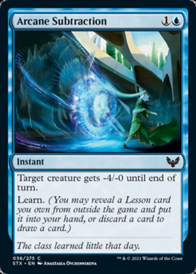 Arcane Subtraction [Foil] :: STX