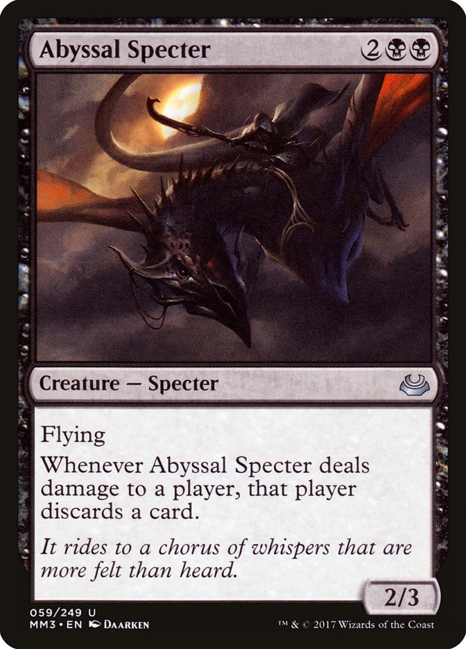 Abyssal Specter [Foil] :: MM3