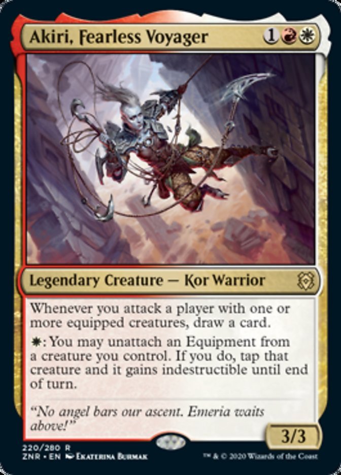 Akiri, Fearless Voyager [Foil] :: ZNR