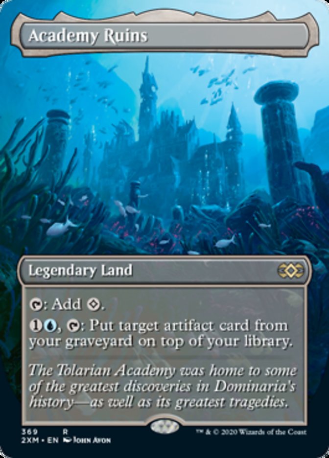 Academy Ruins (Borderless) [Foil] :: 2XM