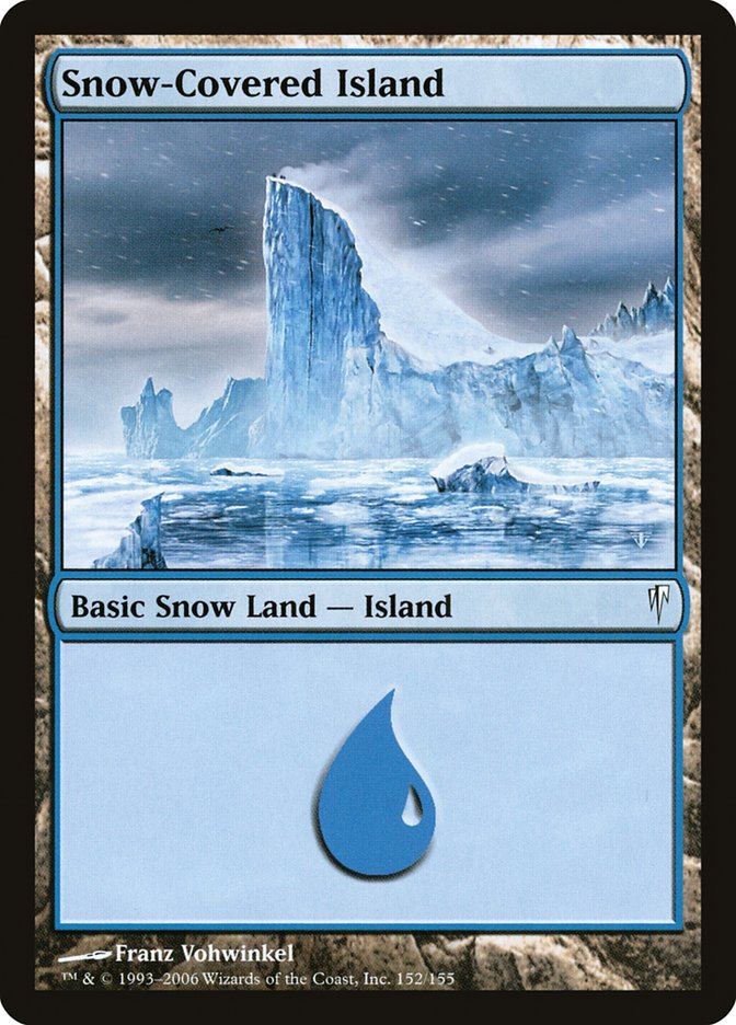 Snow-Covered Island [Foil] :: CSP