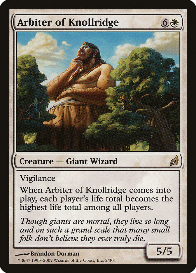 Arbiter of Knollridge :: LRW