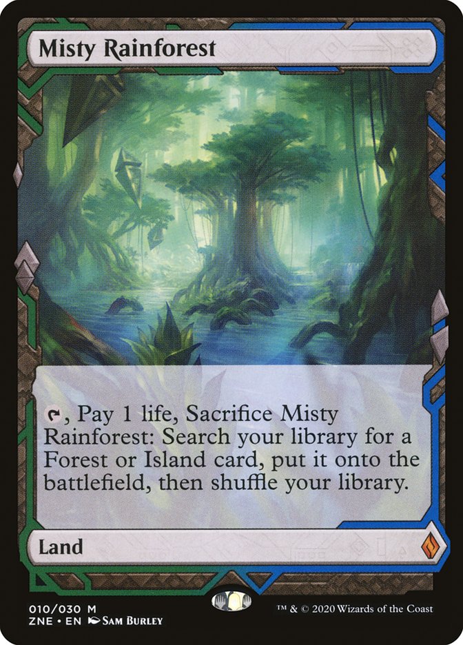 Misty Rainforest [Foil] :: ZNE