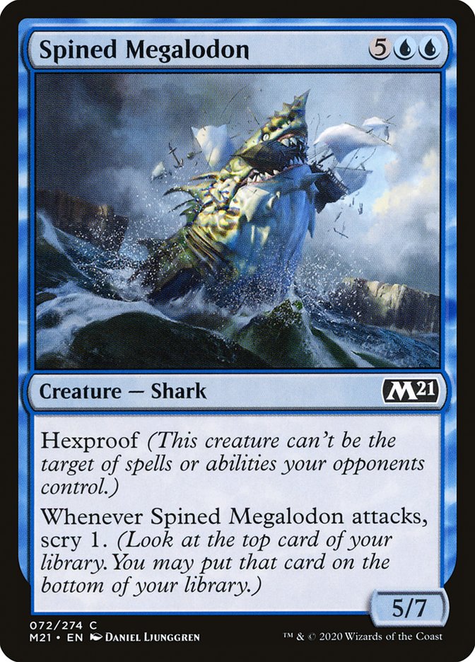 Spined Megalodon [Foil] :: M21