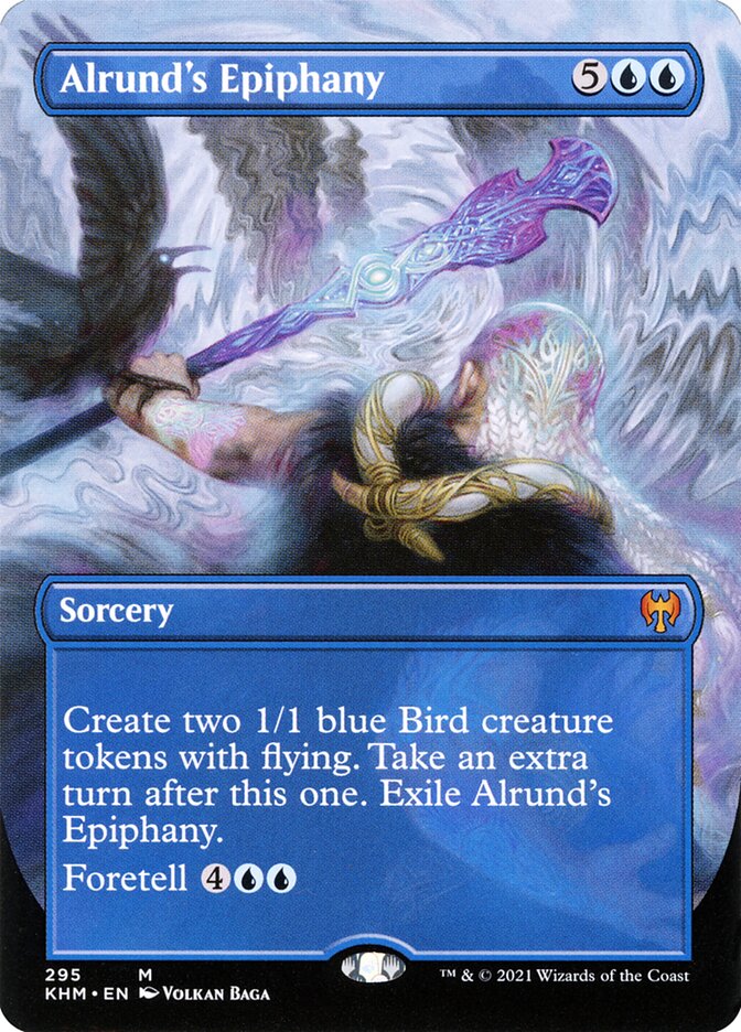 Alrund's Epiphany (Borderless) [Foil] :: KHM