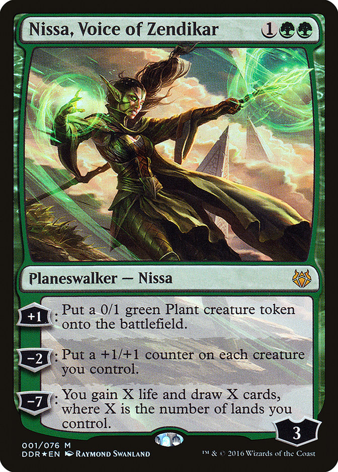 Nissa, Voice of Zendikar [Foil] :: DDR