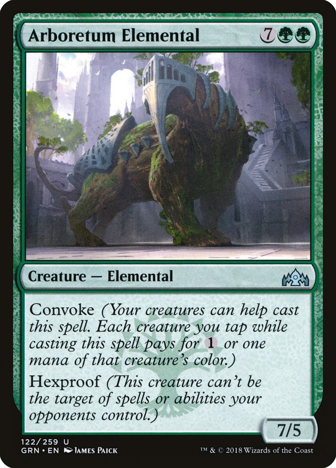 Arboretum Elemental [Foil] :: GRN