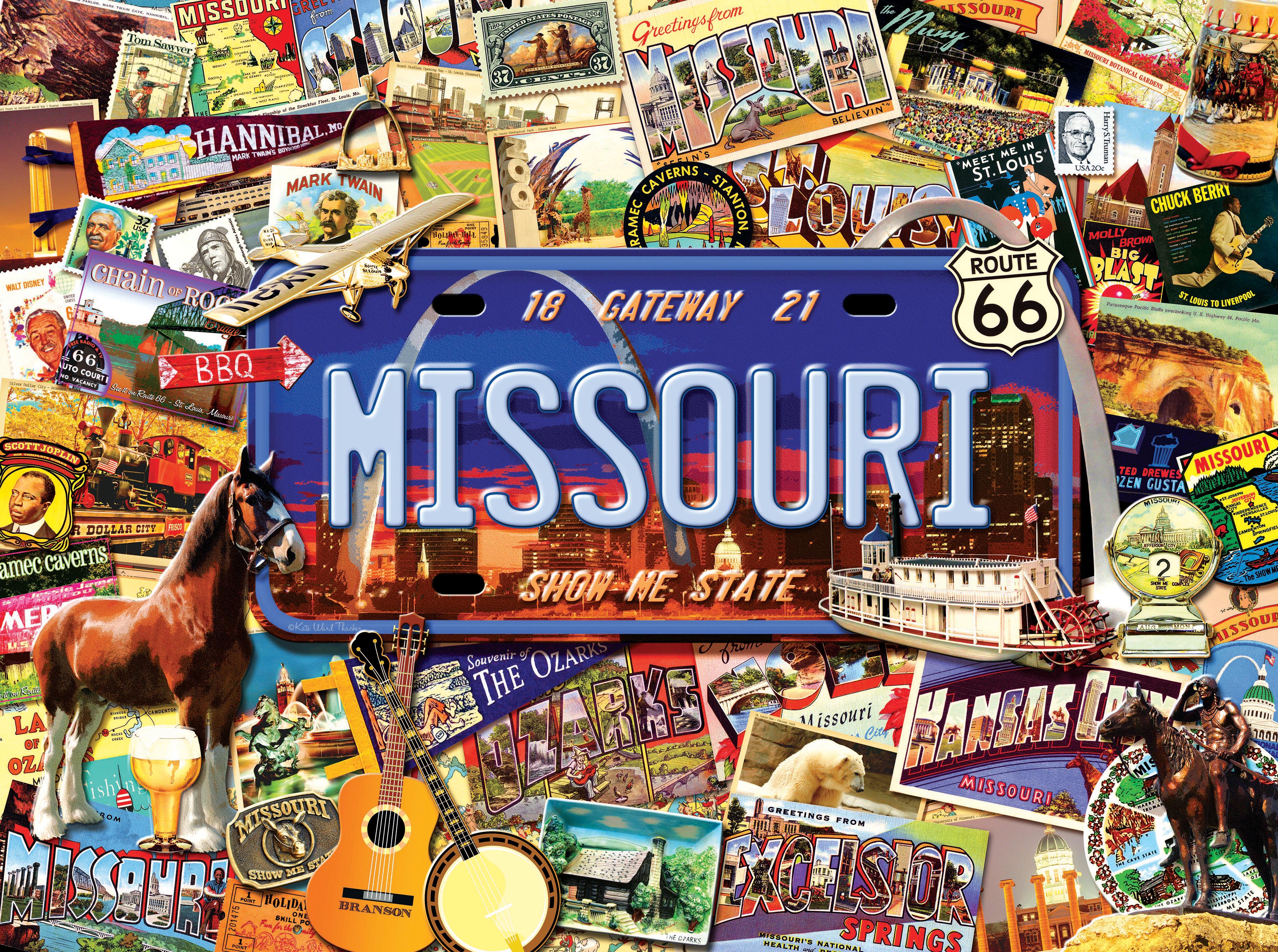 Missouri: The "Show Me" State (1000 pc puzzle)