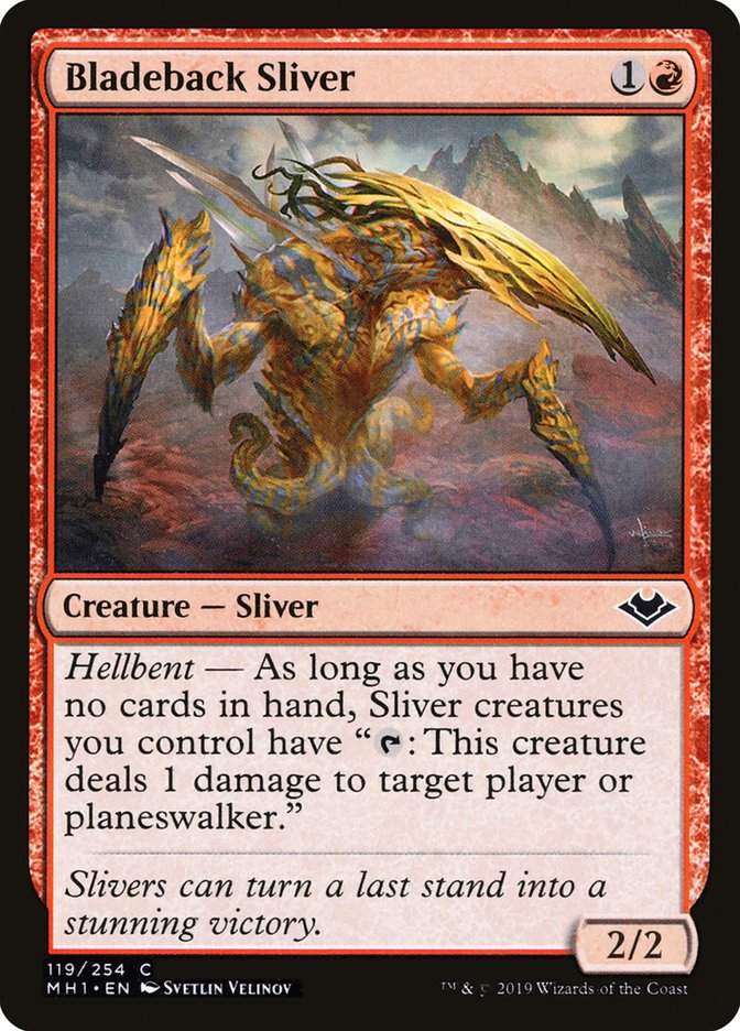 Bladeback Sliver :: MH1