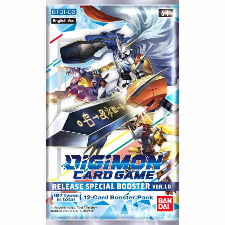 Digimon Card Game: V1.0 Booster Pack