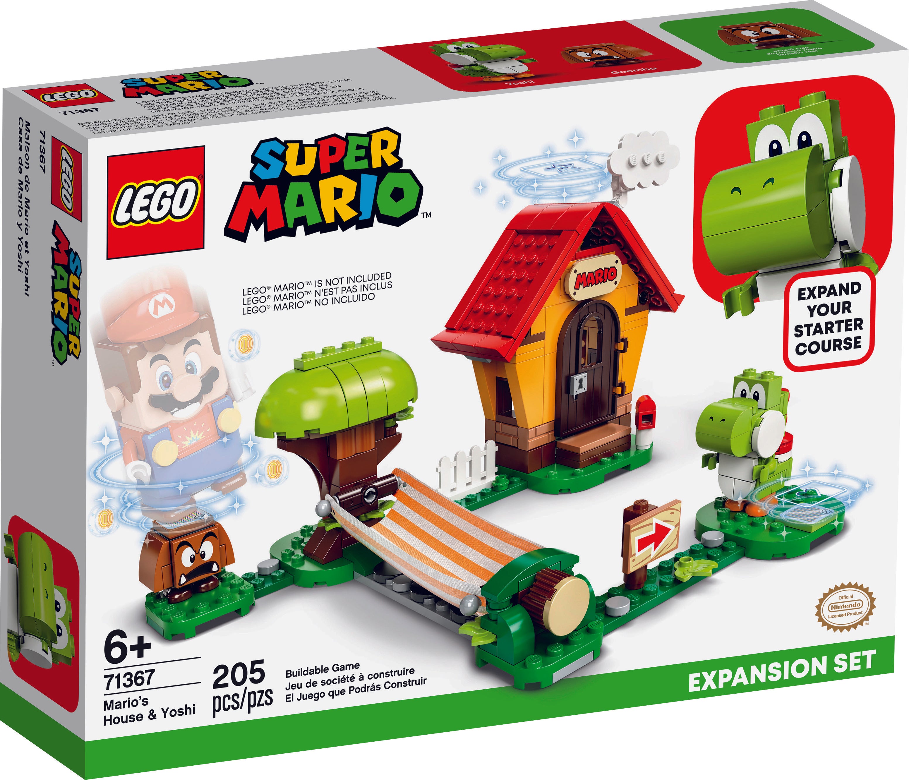 LEGO: Super Mario - Mario's House & Yoshi Expansion Set