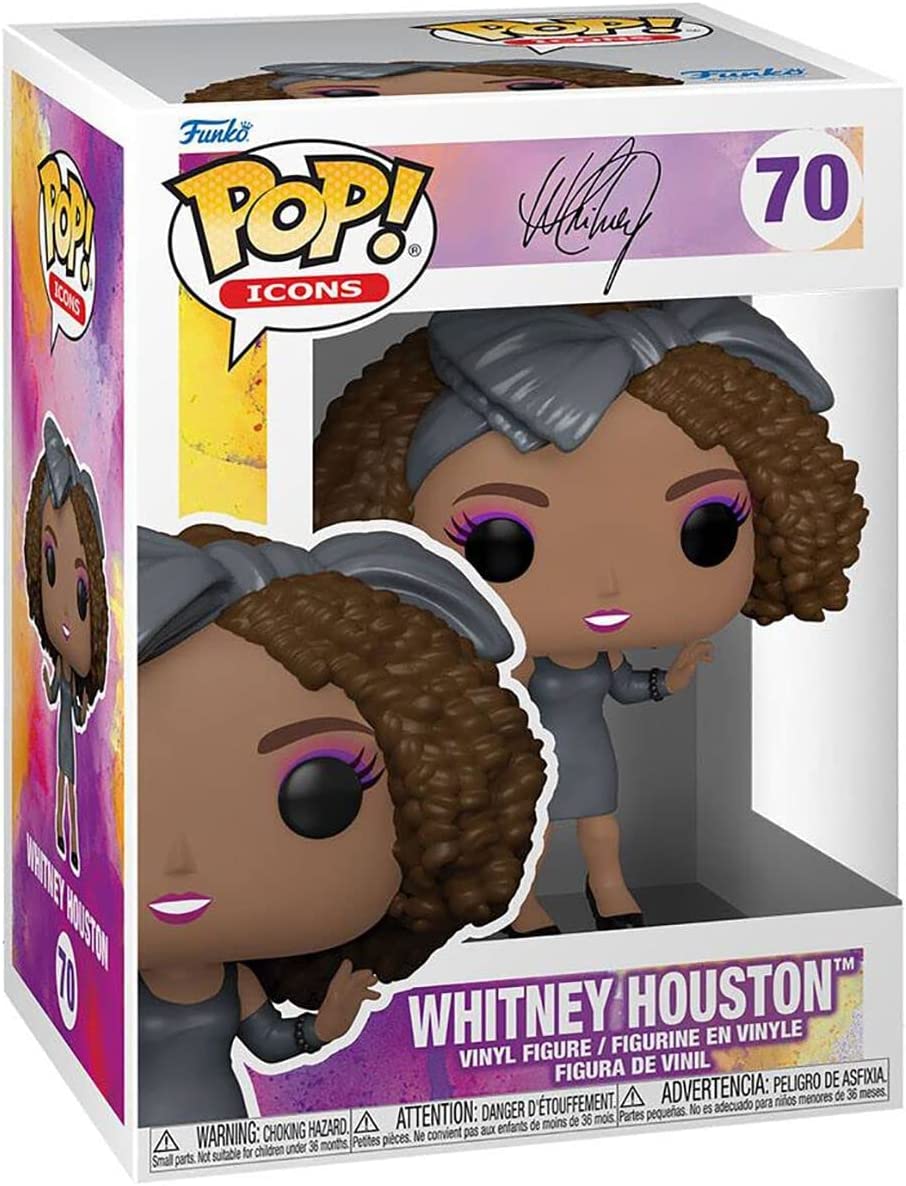 Icons: Whitney Houston (How Will I Know) Pop! Vinyl Figure (70)