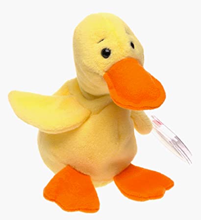 Beanie Baby: Quackers the Duck (With Wings)