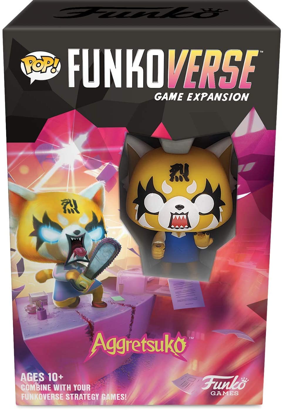 Funkoverse Strategy Game: Aggretsuko 100 Expandalone