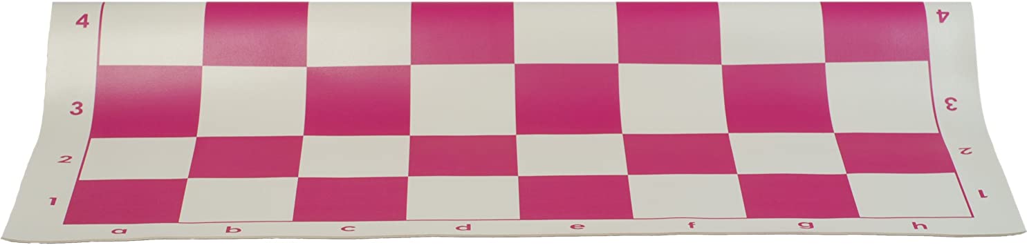 Chessboard - Vinyl with Pink Squares
