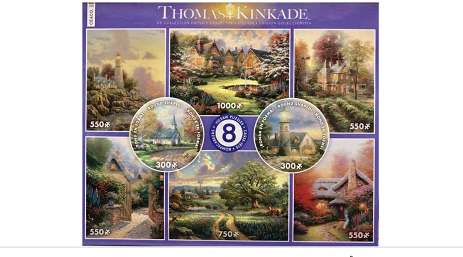 Thomas Kinkade 8-in-1 Multipack Puzzles