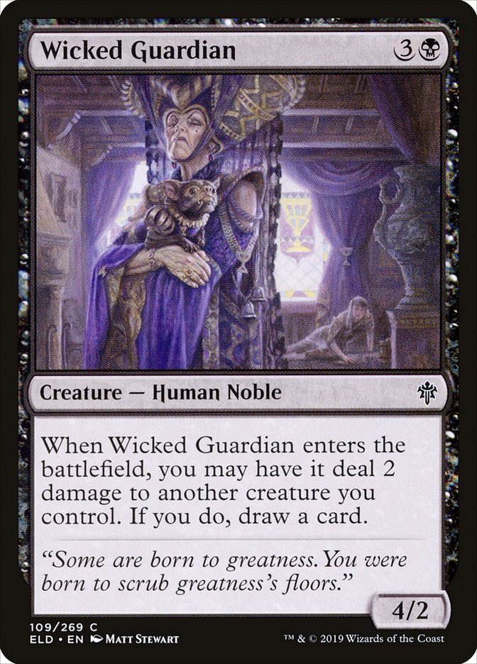 Wicked Guardian [Foil] :: ELD