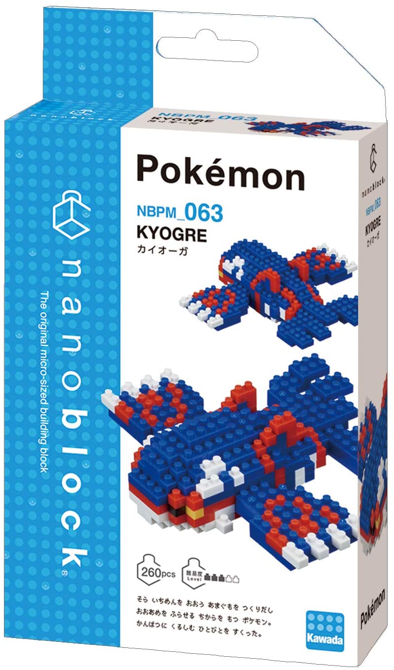 Nanoblock: Pokemon - Kyogre