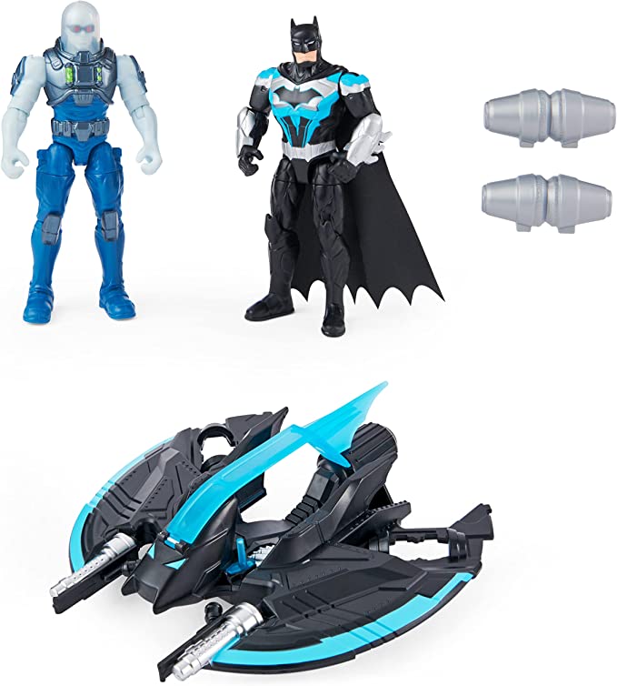 DC Comics Batman: Bat-Tech Flyer with Mr. Freeze and Batman