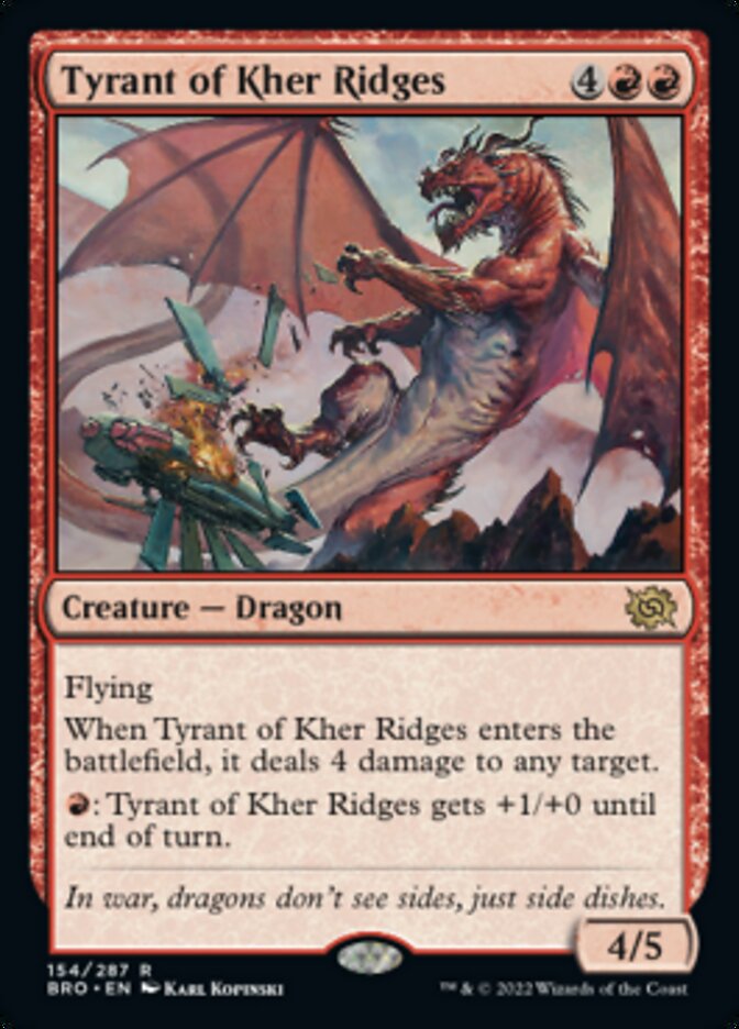 Tyrant of Kher Ridges [Foil] :: BRO