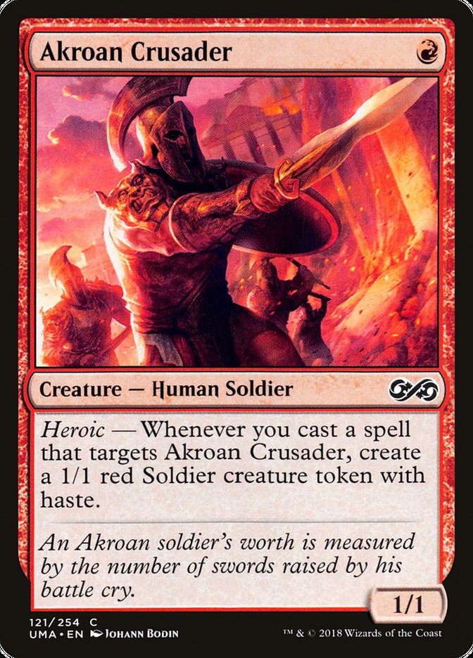 Akroan Crusader [Foil] :: UMA