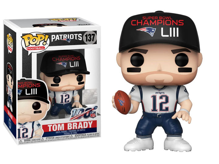 NFL: Patriots - Tom Brady (Super Bowl Champion LIII) Pop! Vinyl Figure (137)