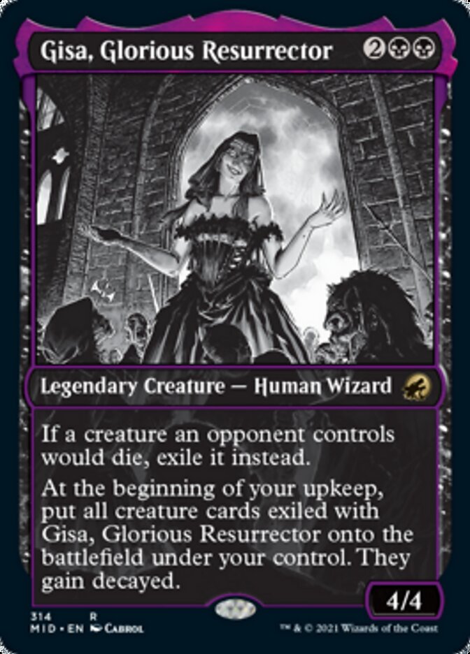 Gisa, Glorious Resurrector (Showcase) [Foil] :: MID