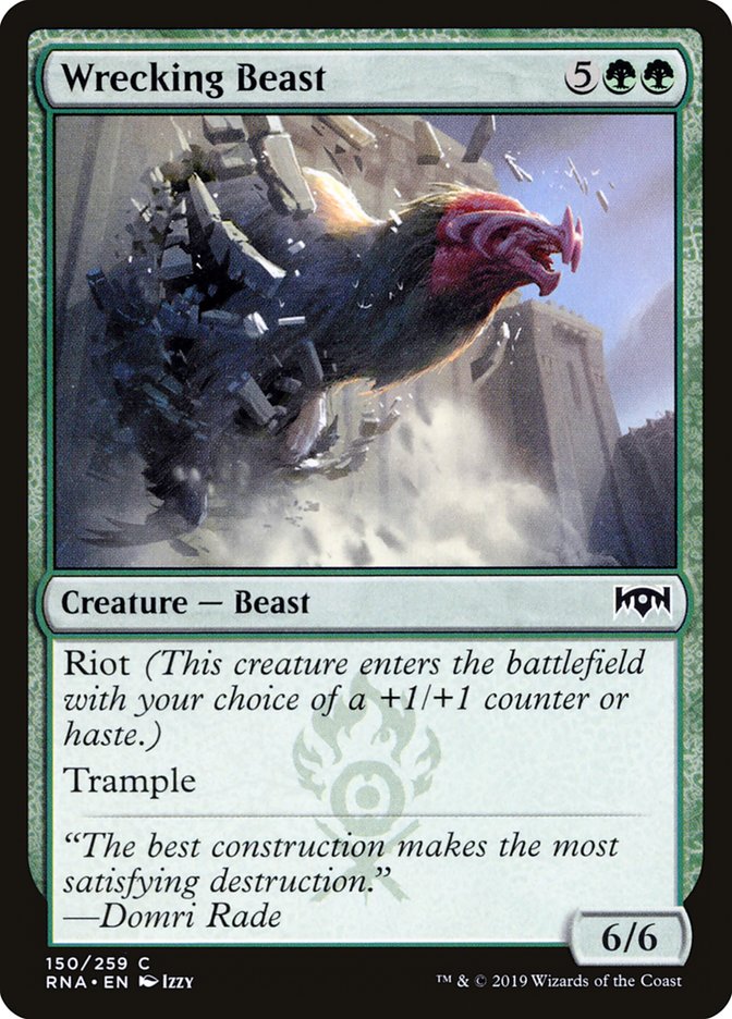 Wrecking Beast [Foil] :: RNA